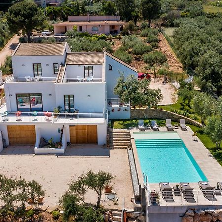 Villa Maria Con Piscina E Vista Mare Castellammare del Golfo Bagian luar foto