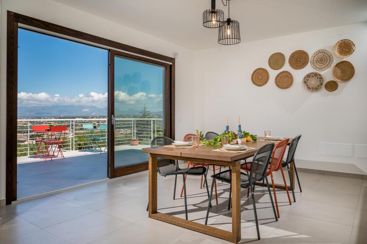 Villa Maria Con Piscina E Vista Mare Castellammare del Golfo Bagian luar foto