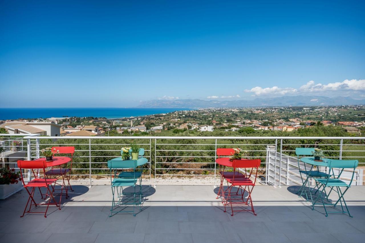 Villa Maria Con Piscina E Vista Mare Castellammare del Golfo Bagian luar foto