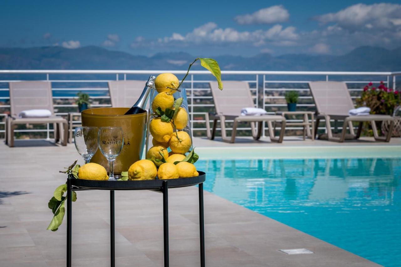 Villa Maria Con Piscina E Vista Mare Castellammare del Golfo Bagian luar foto
