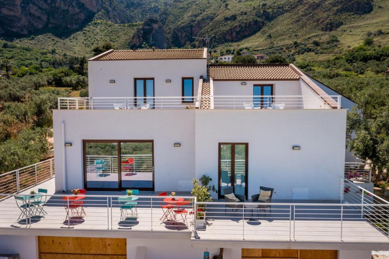 Villa Maria Con Piscina E Vista Mare Castellammare del Golfo Bagian luar foto
